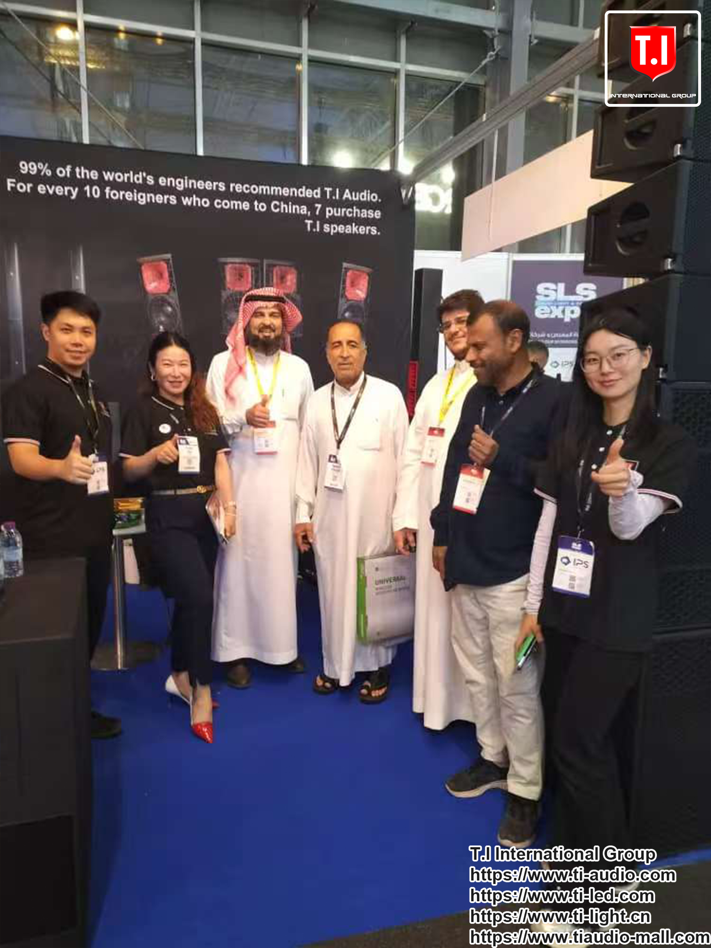 The exhibition has come to a successful end. Let's meet again in Saudi Arabia next time...... Very nice meeting you in SLS Expo Riyadh Saudi Arabia as a Chinese leading manufacture brand for LED Screen,
pro audio and lighting..🌹🌹