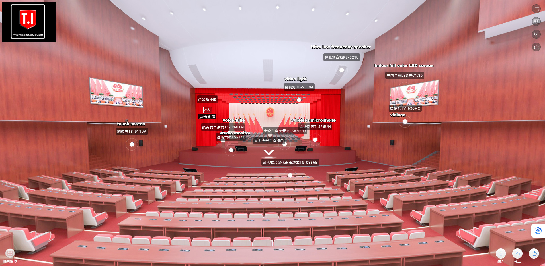 🚀 Elevate Your Conference Spaces with T.I Project’s One-Stop Audio&Vision Solutions!