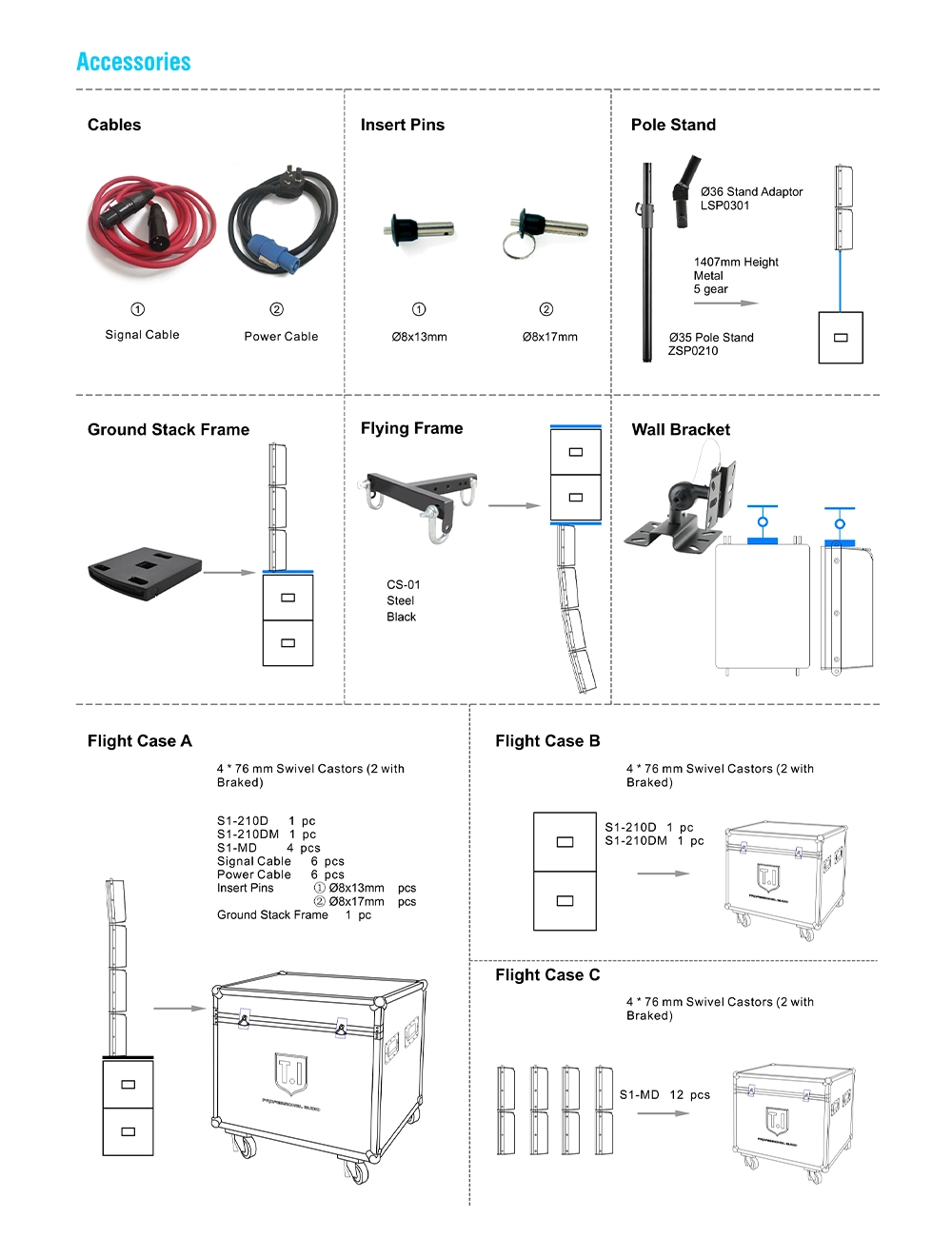 concert speakers