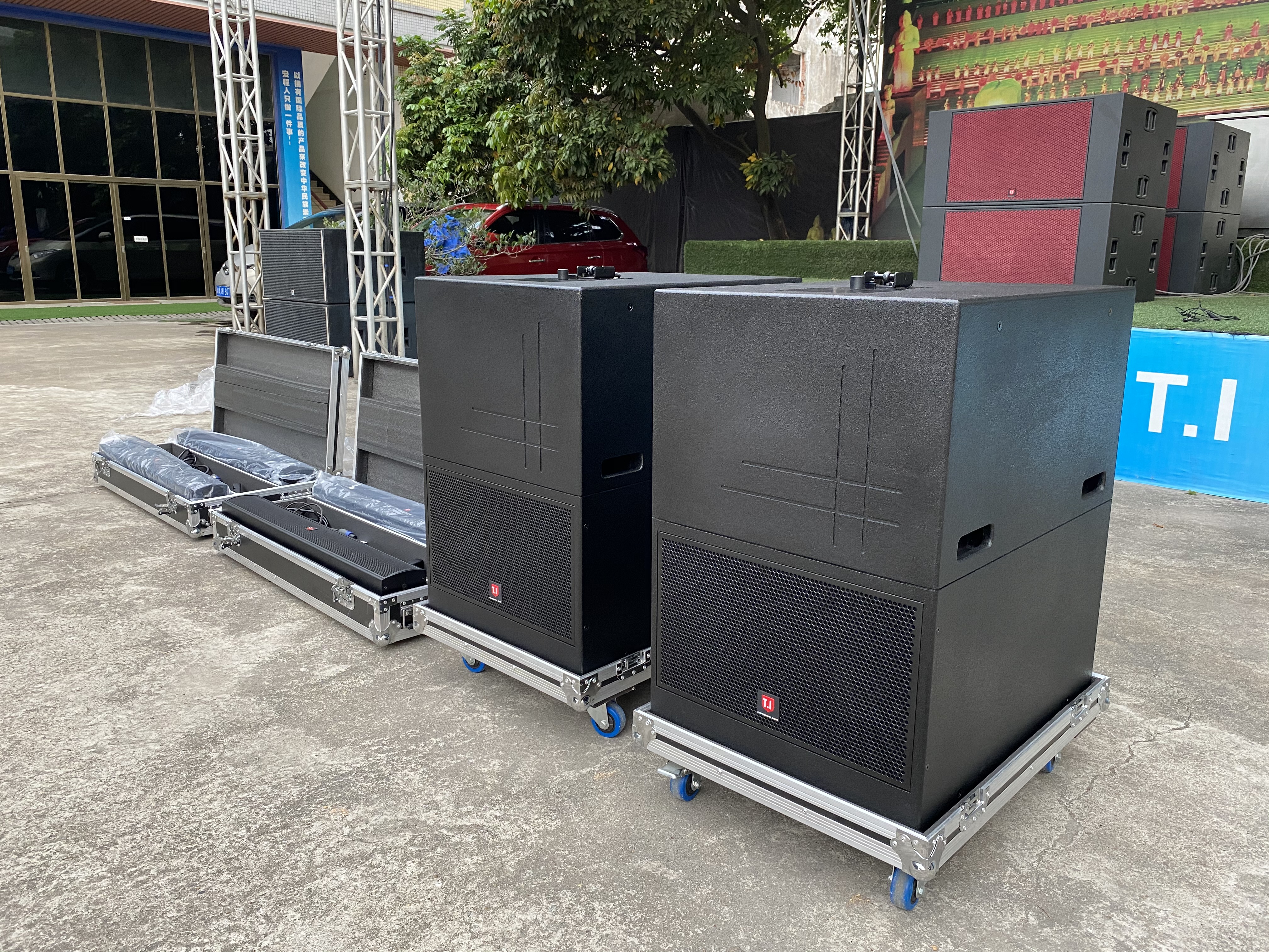Ti Pro Audio MC510 audio pillar is suitable for meeting room bar restaurant shopping plaza.
