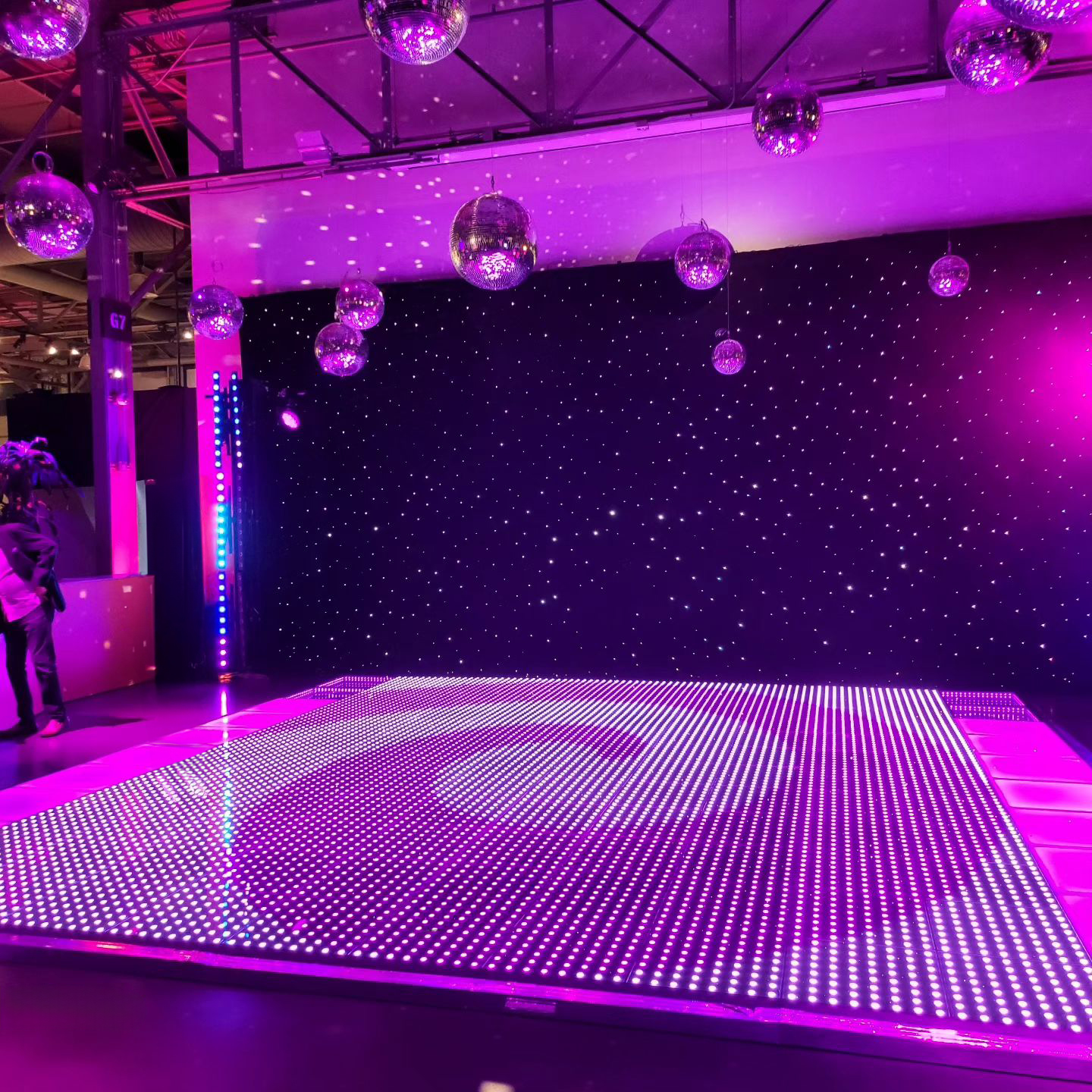 TI led dancing floor 6