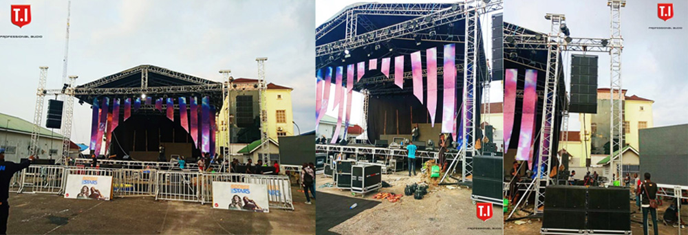 powered line array speakers in Nigeria