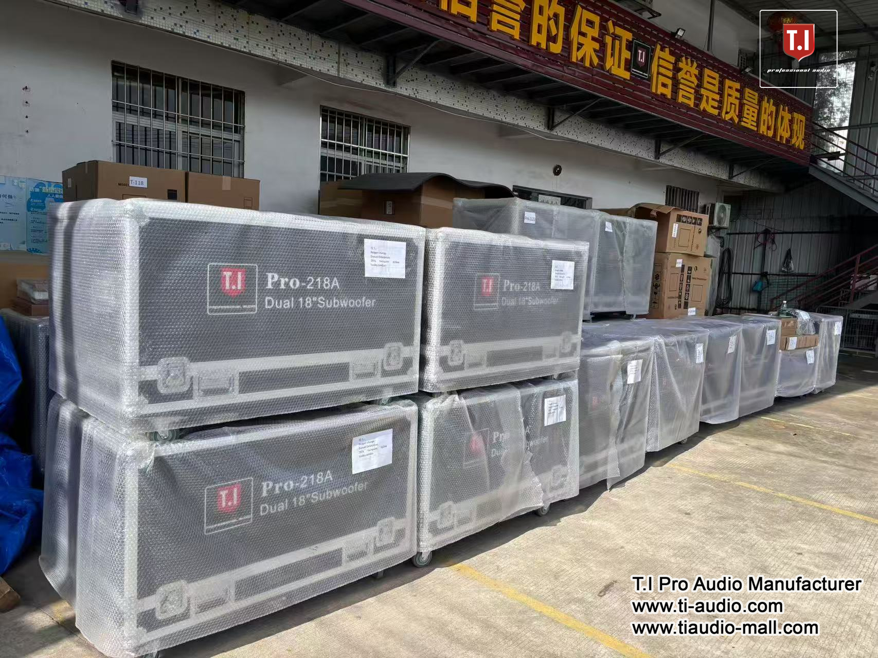T.I Pro Audio professional sound system --T-513&T-218 system shipping