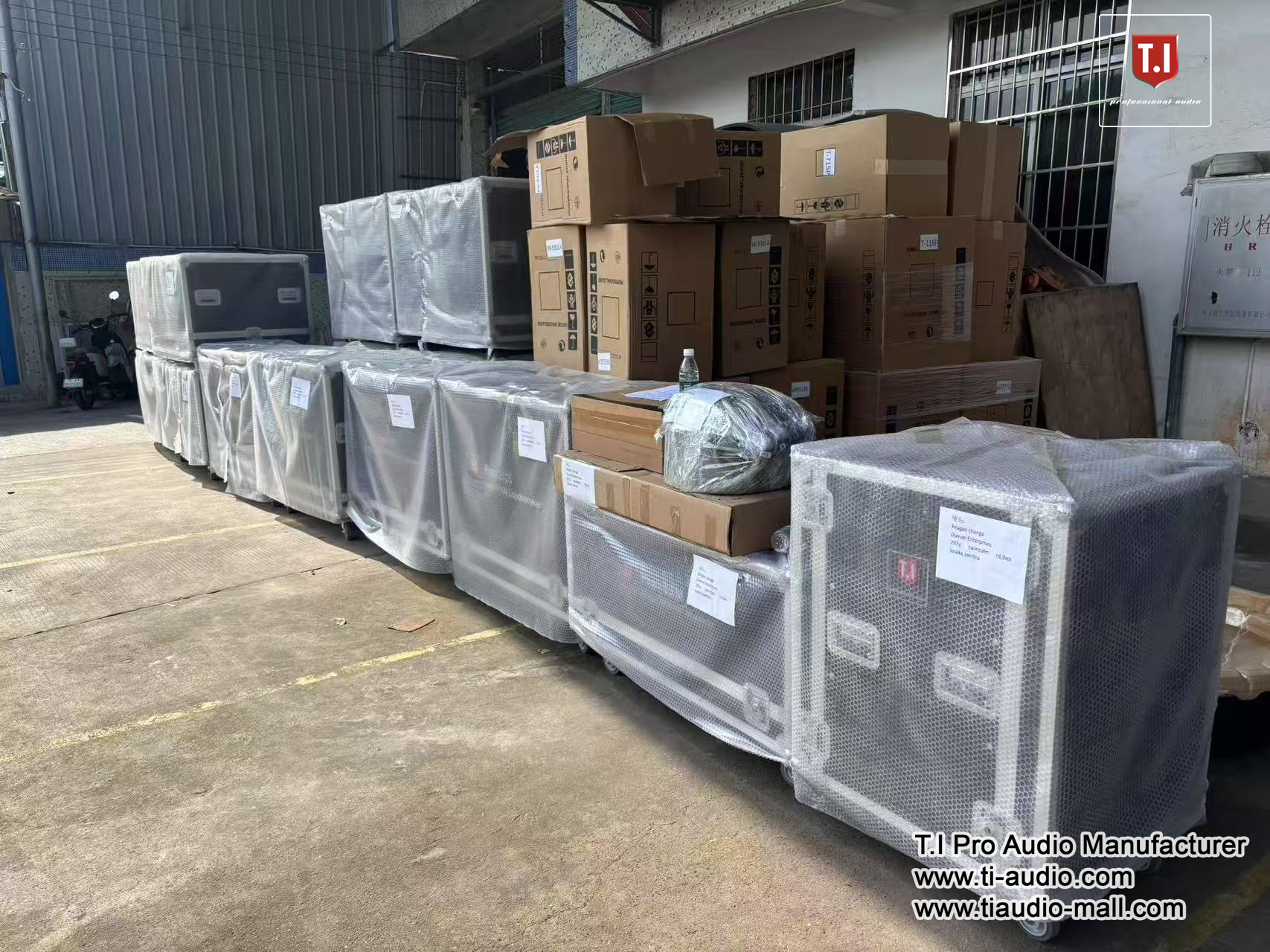 T.I Pro Audio professional sound system --T-513&T-218 system shipping
