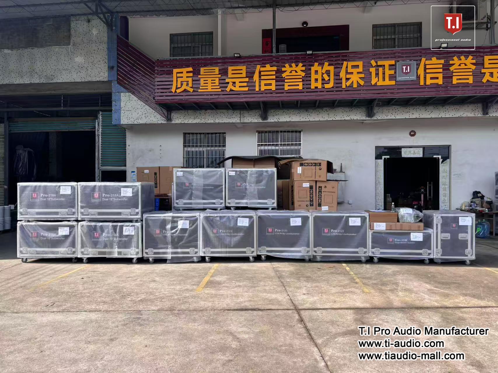 T.I Pro Audio professional sound system --T-513&T-218 system shipping
