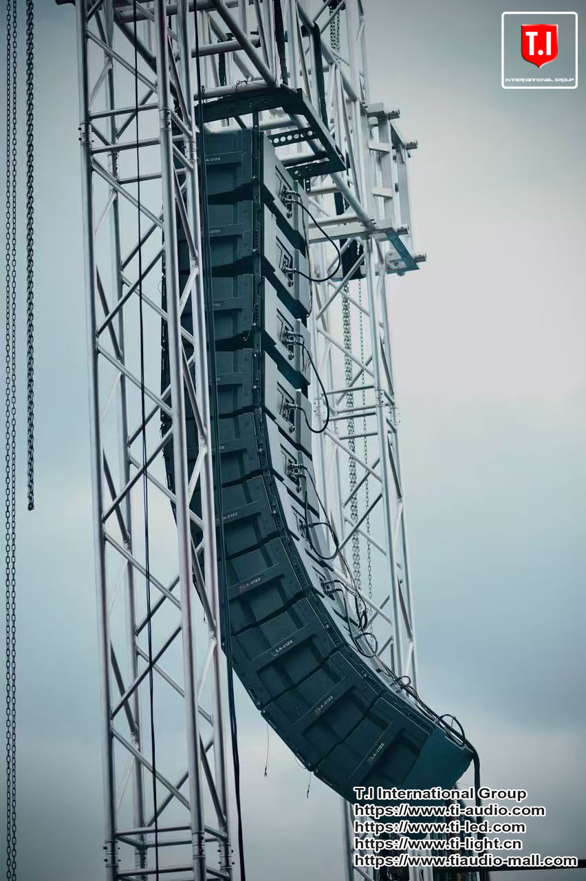 T.I LA-2122 DUAL 12 LINE ARRAY FOR EBUKA’S HOME COMING CONCERT IN LAGOS!