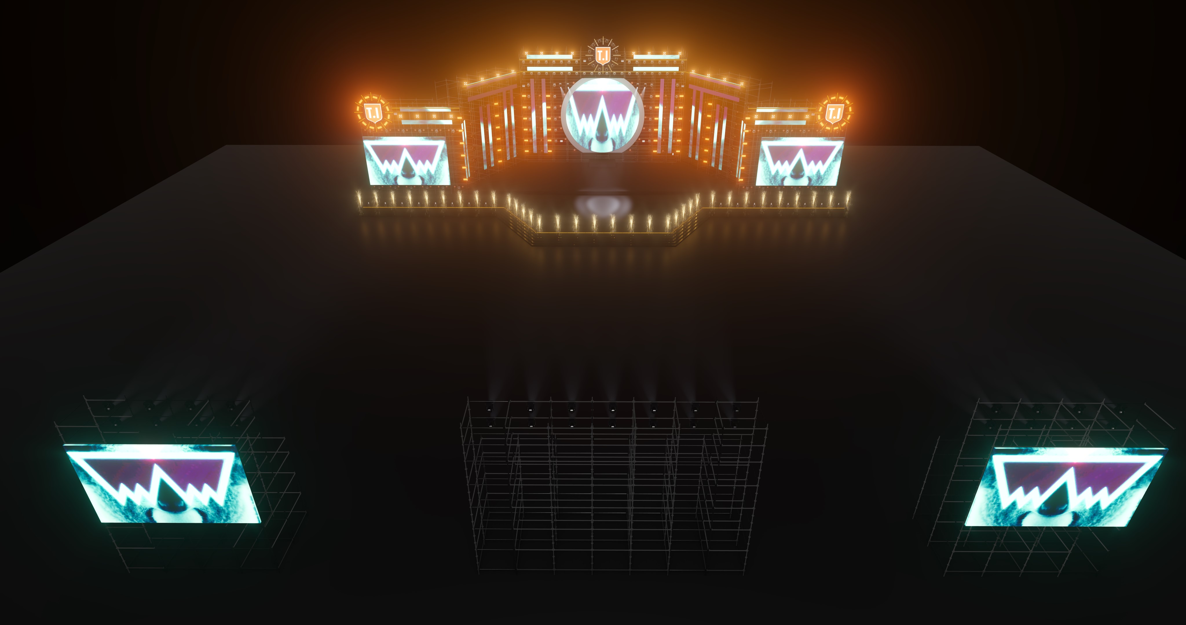 Integrated Stage Design Proposal for an 8,000-Person Event &ndash; Professional AV & Visual System by T (12)