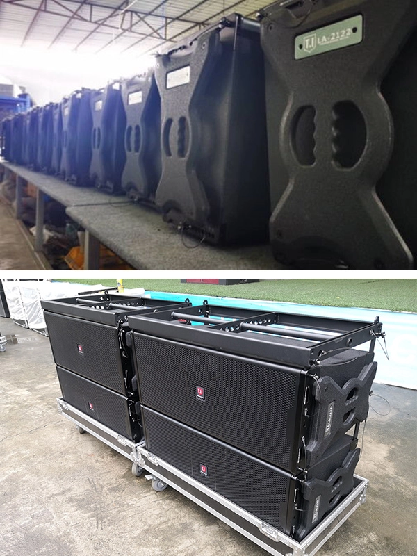 Line array speakers