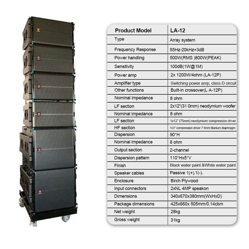 LA-12 Line array