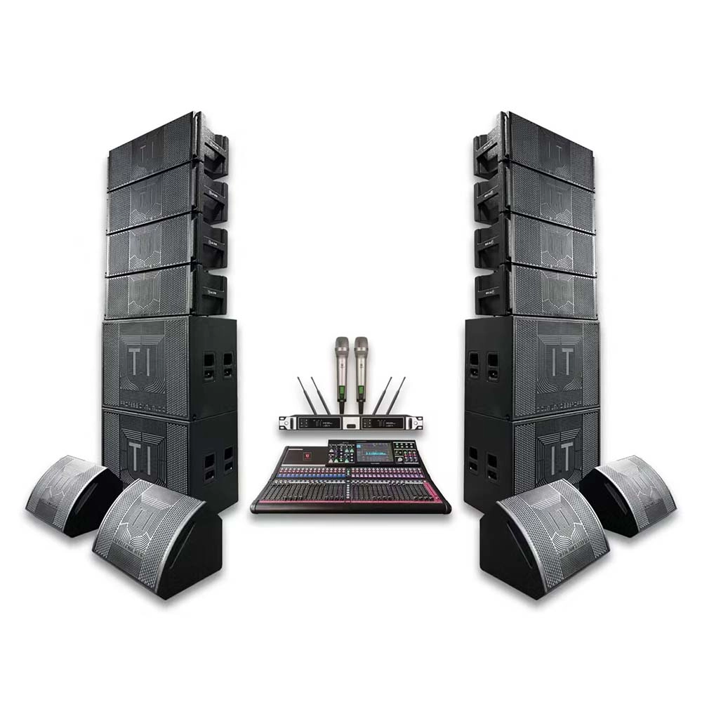 concert line array speakers