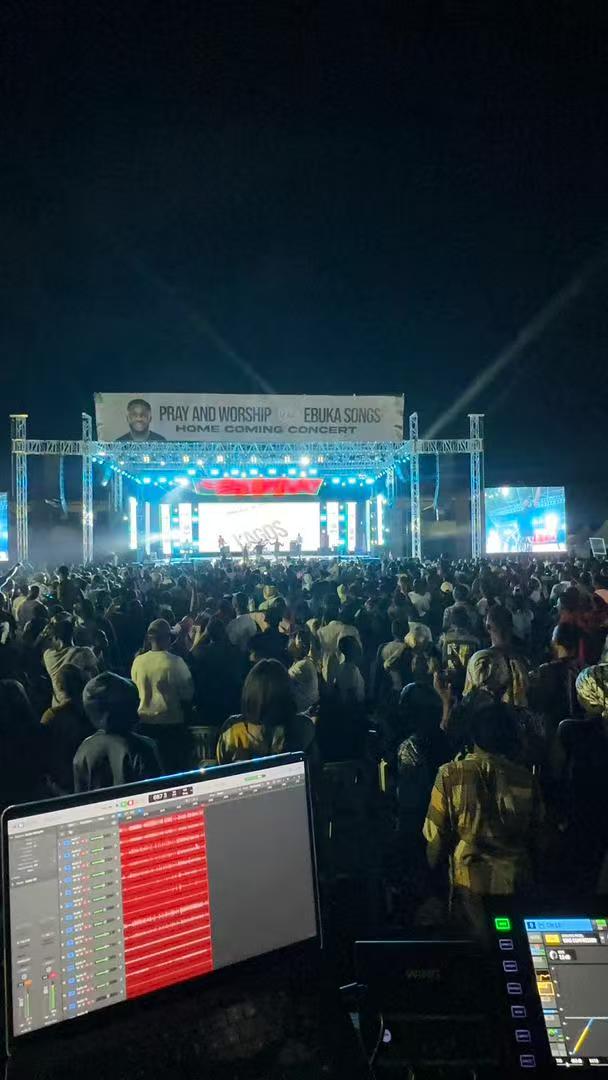 One of the Biggest show in Lagos Nigeria,All equipment use from T.I