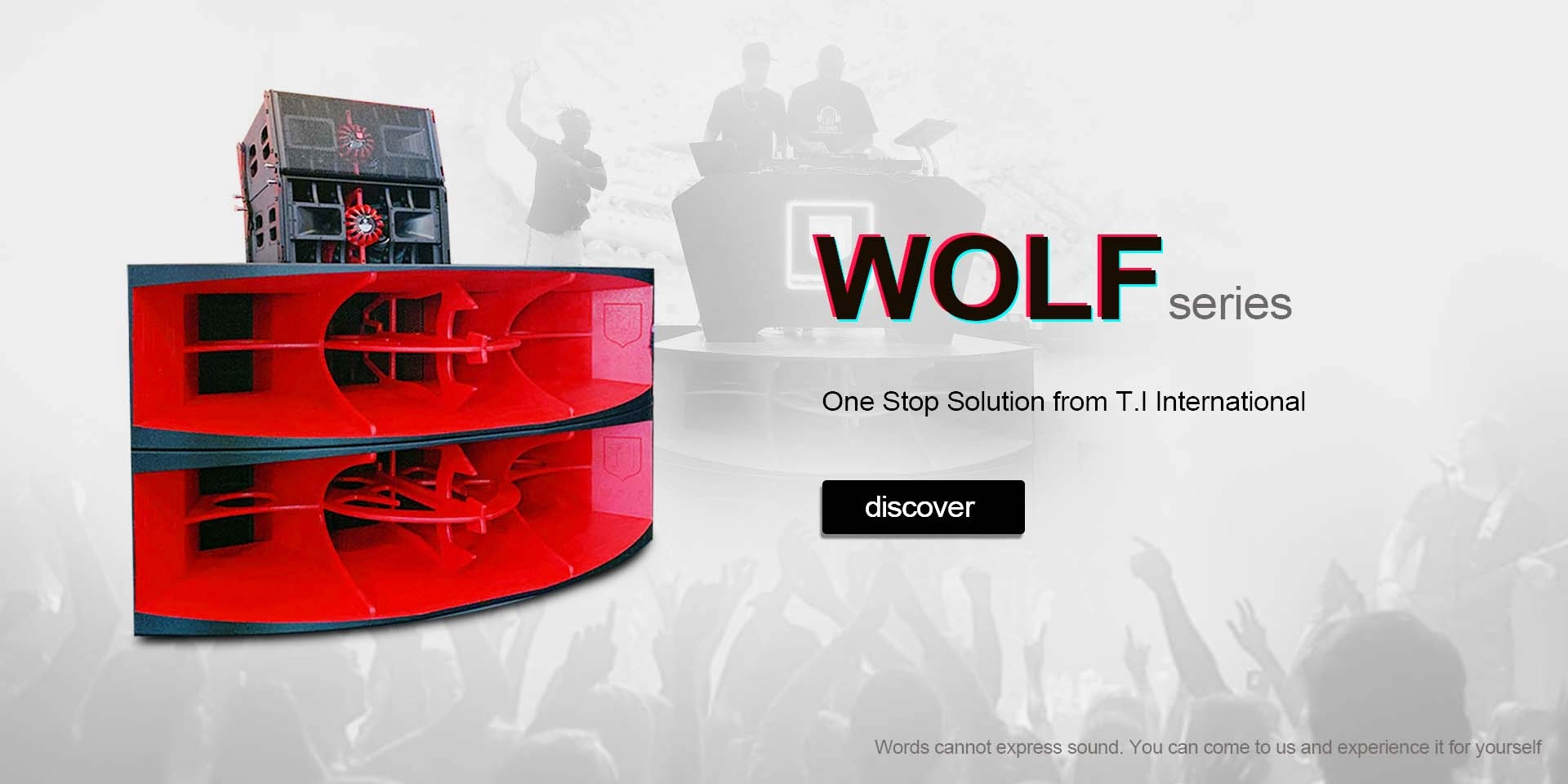 High-end nightclub series WOLF stereo