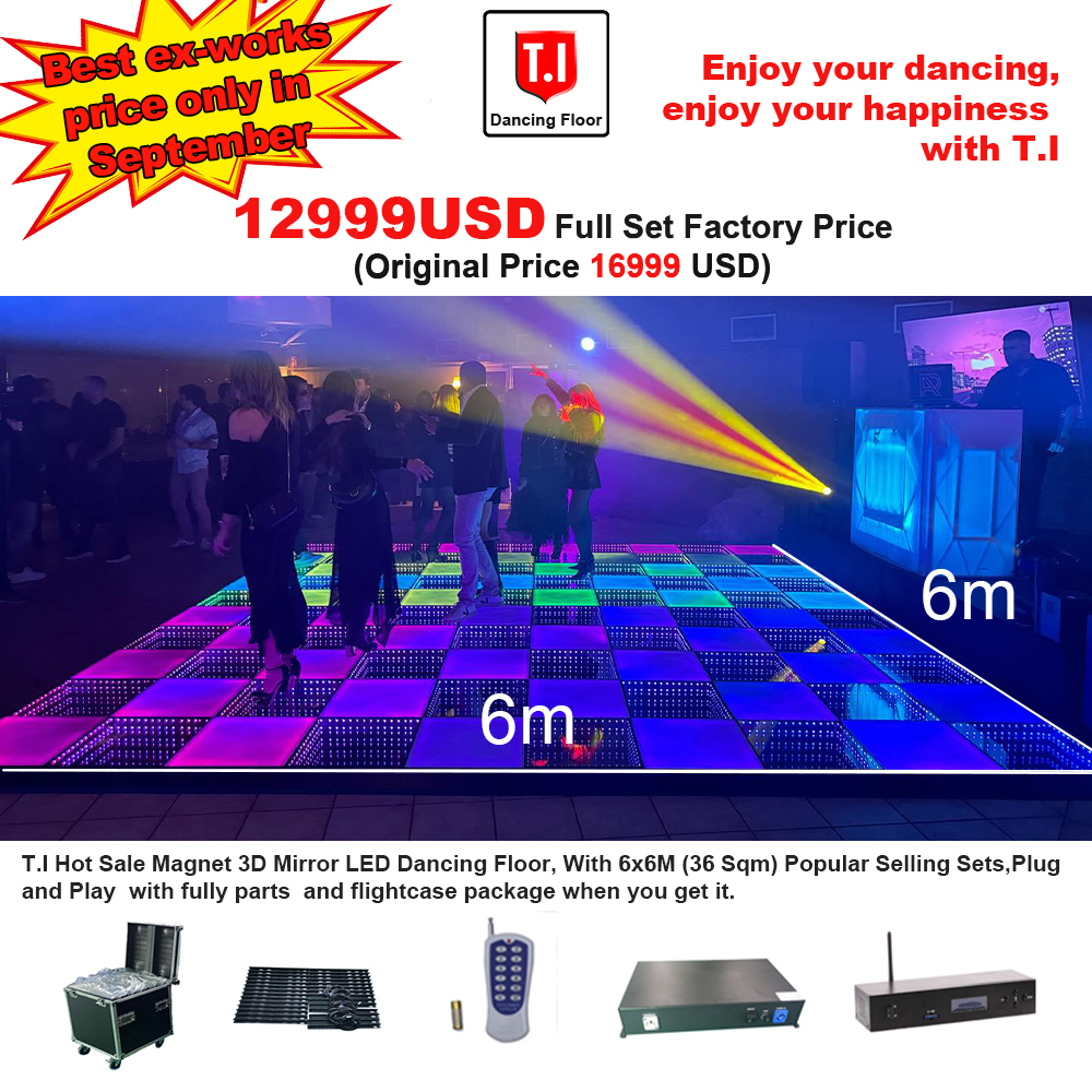 dancing floor.ProAudioDeals