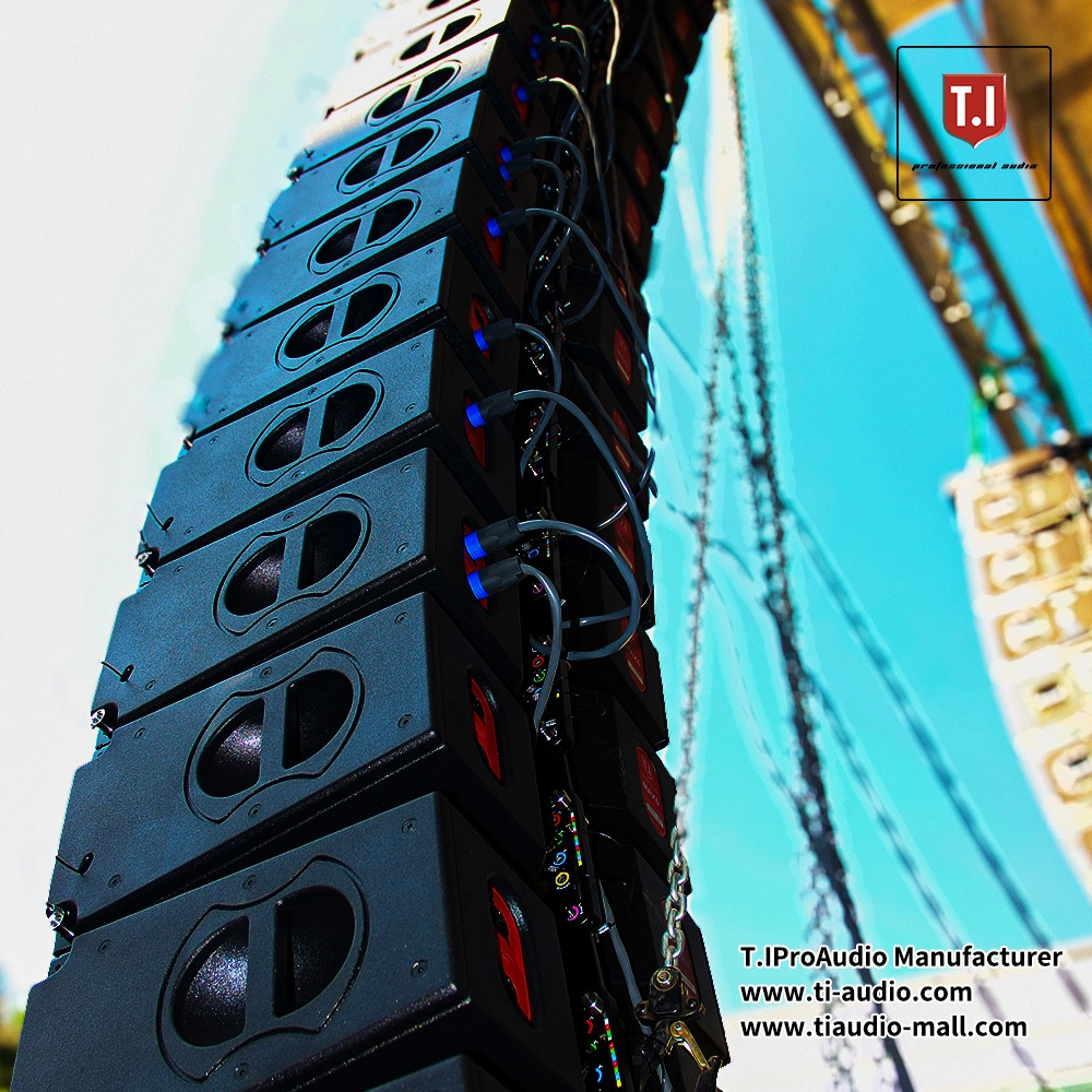 concert line array speakers