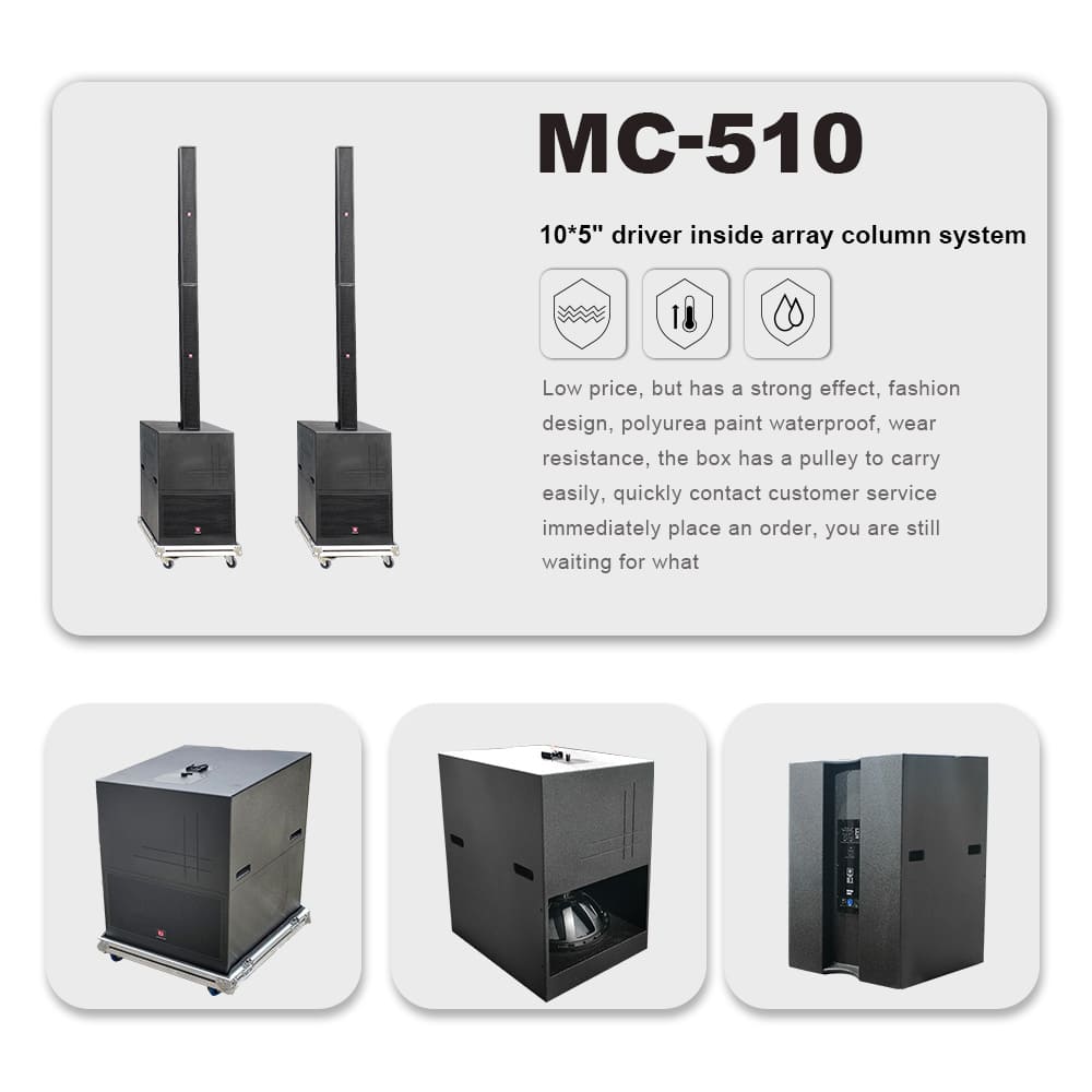 MC510 audio column