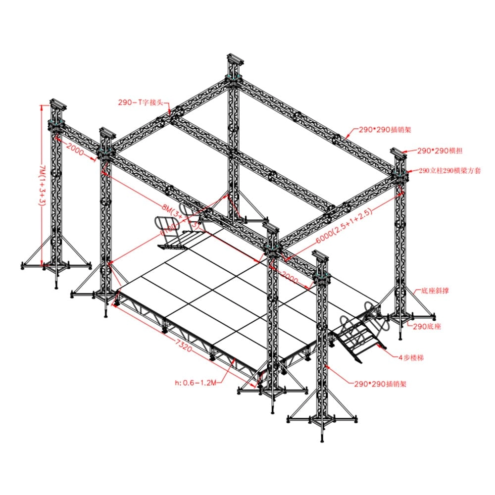 Stage truss