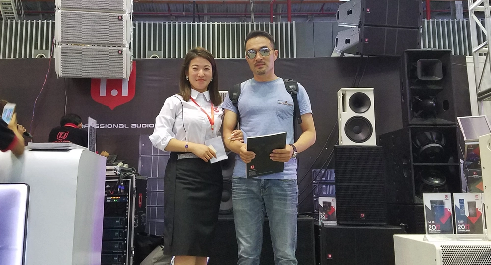 power speaker 15 inch 2017-04_International-Vietnam Lighting and Audio Exhibition (ASEAN)