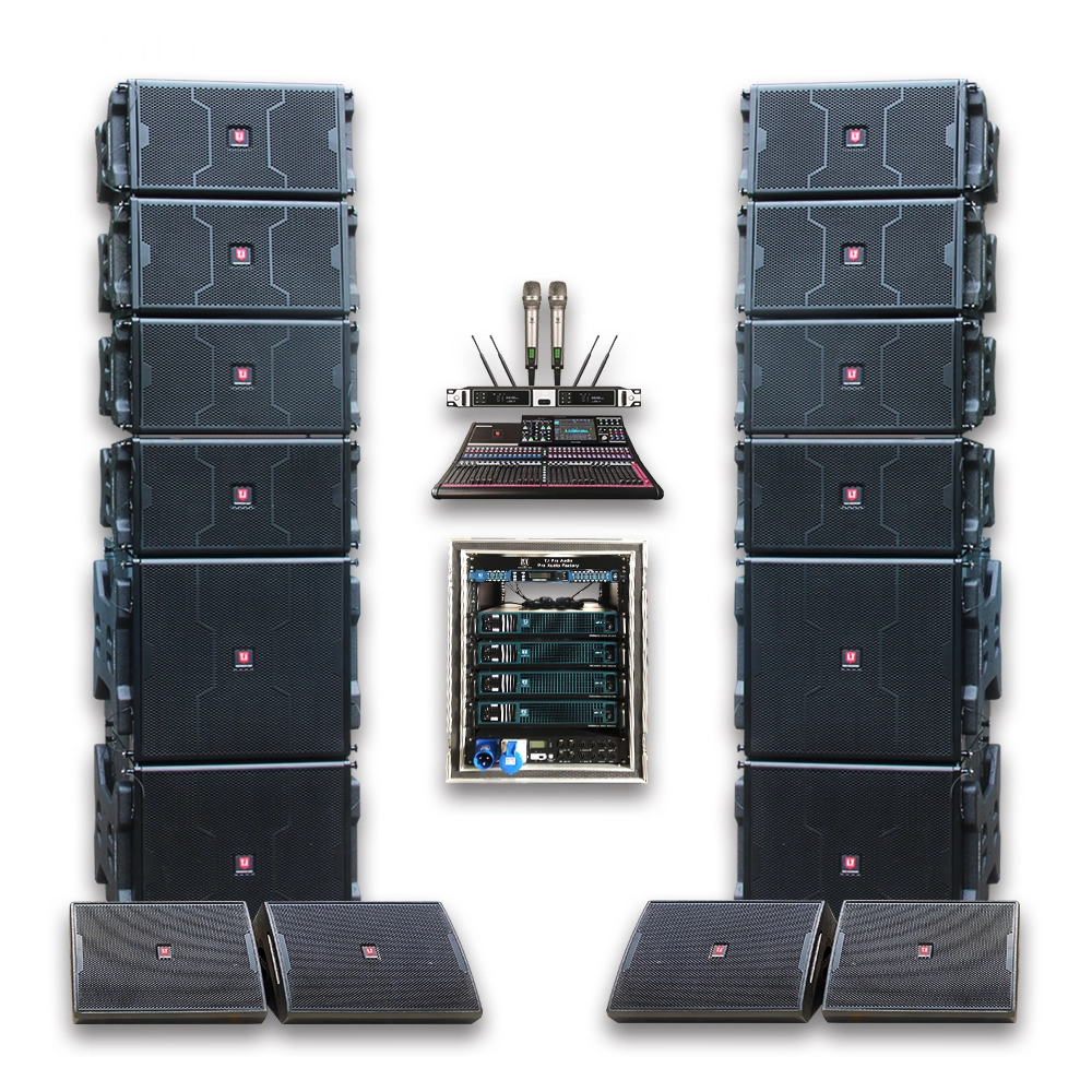 concert line array speakers