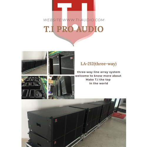 T.I audio professional speaker system