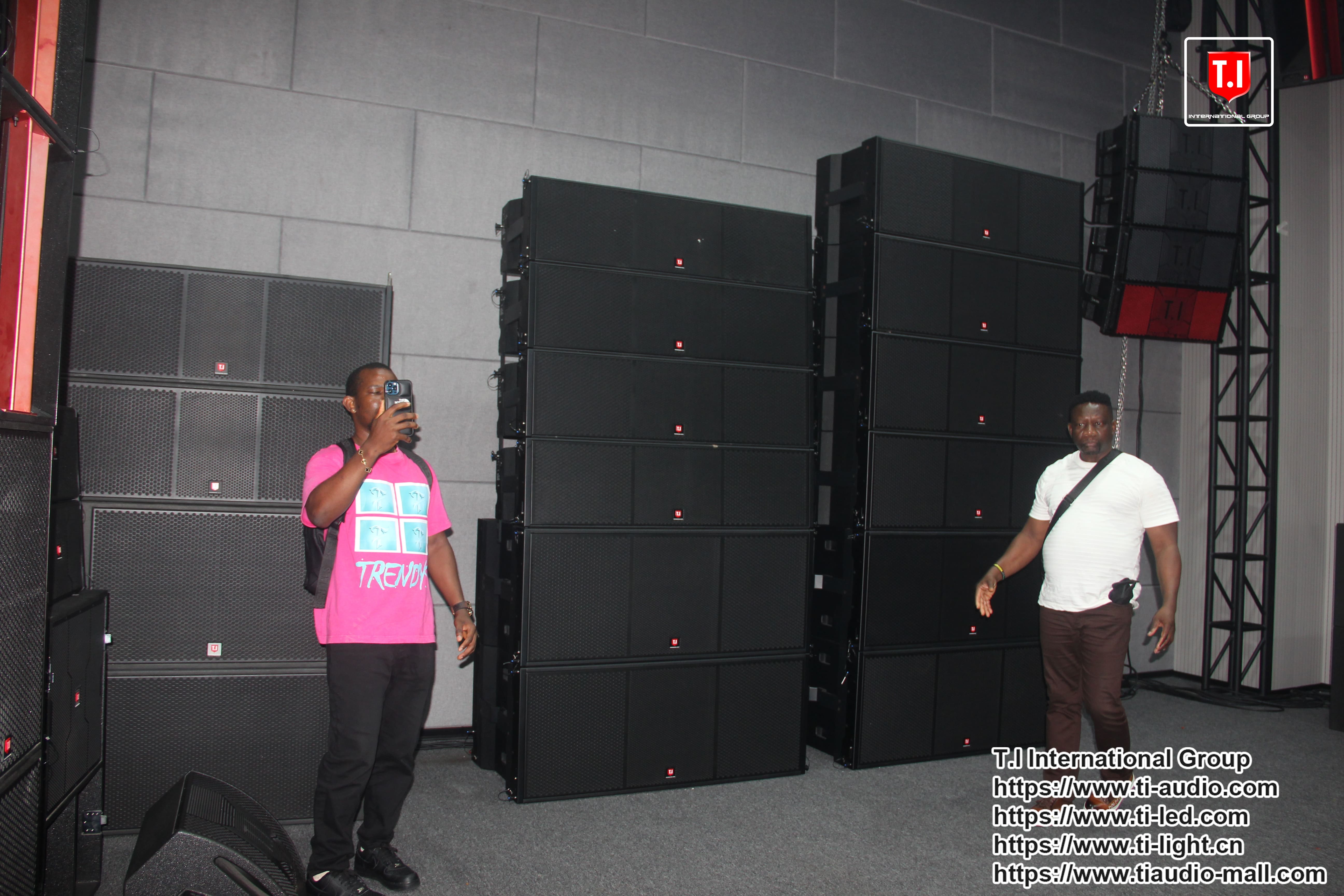 T.I line array system