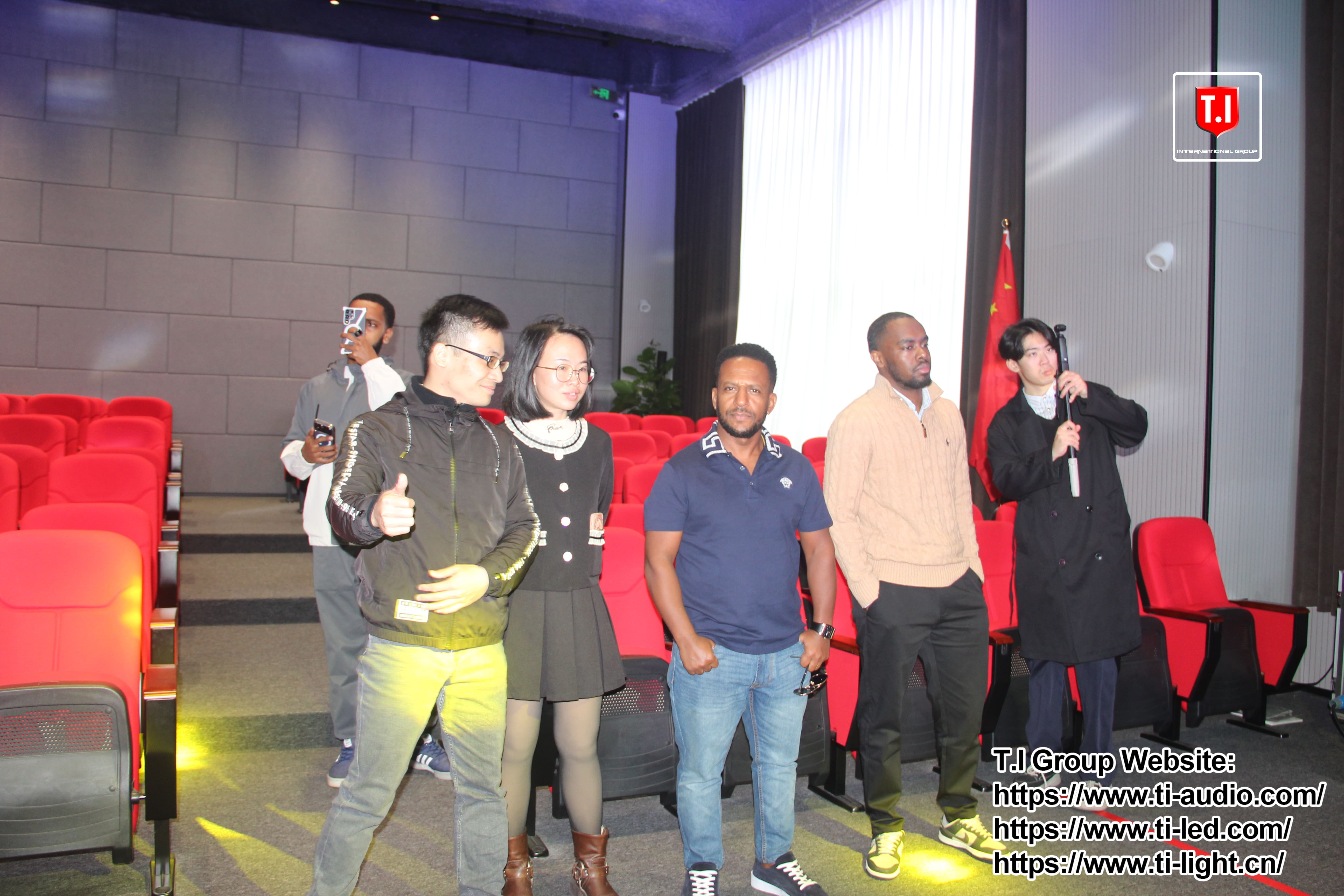 Ethiopian customer visit