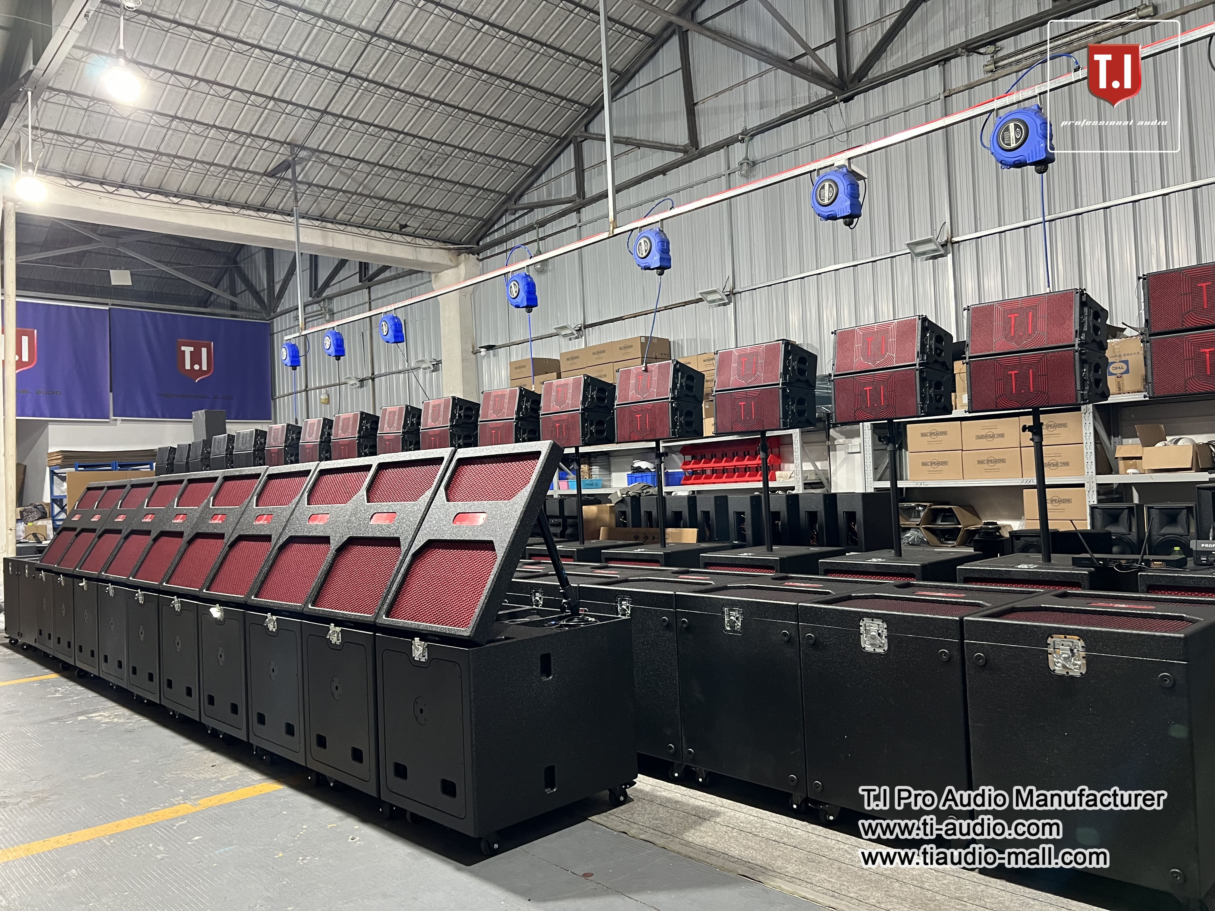 Pro-110 & Pro-118P active systems,the ultimate sound system for a 500-person feast 🔥