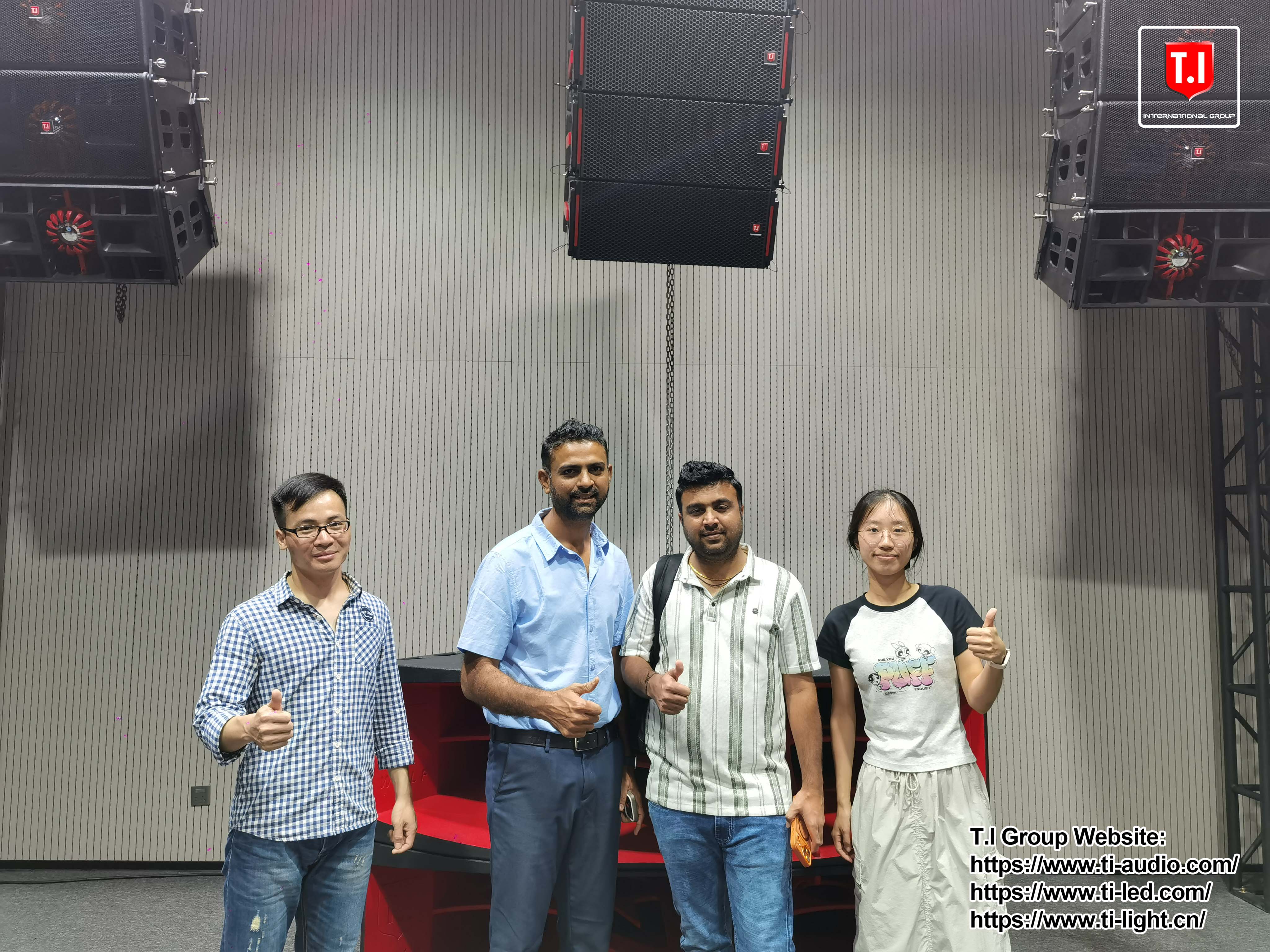 India Client Visits T.I Pro Audio for Business Discussion (5)