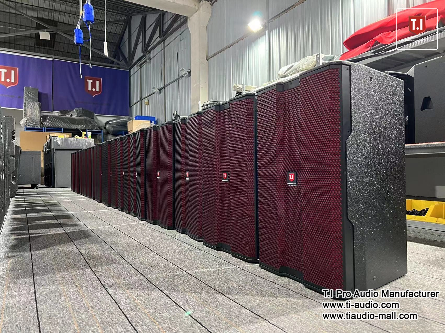 T.I Pro Audio T-715 & T-715P Single 15 inch Full Range System for Conference Room Stadium
