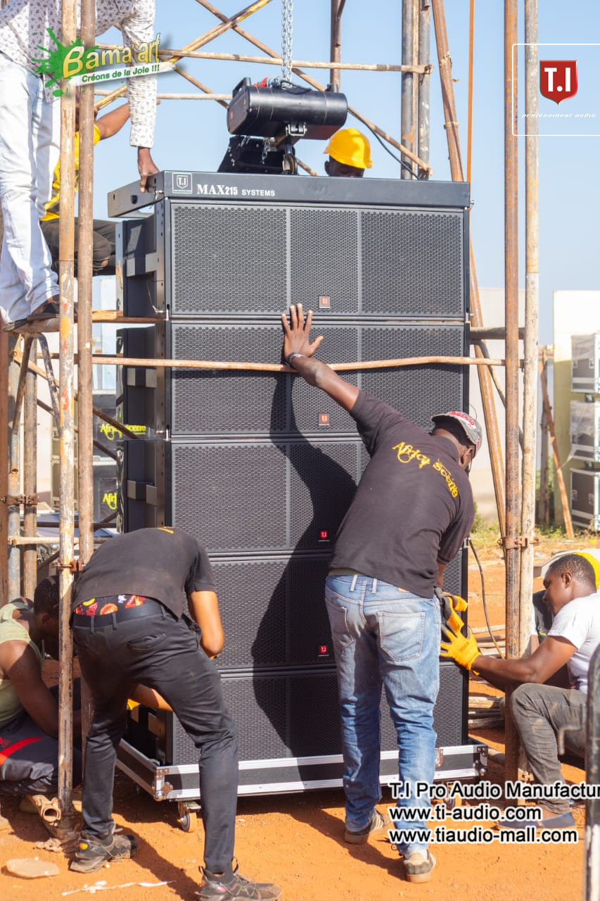 T.I MAX215 in Mali,the best No.1 in  Mali,Feedback from Mali biggest events company African Scene (17)