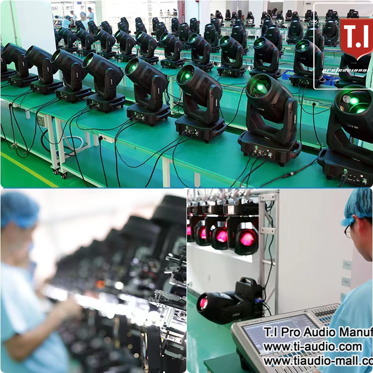 Fully solution plan in T.I Production factory line.
Sound system,stage lighting,stage truss,led screen fully one stop solution in T.I Factory.