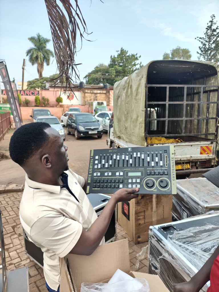 T.i international offloading equipment every week in Uganda