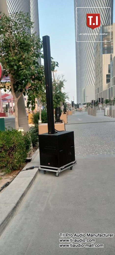 T. I Active Column Speaker Conquers the Global Professional Market