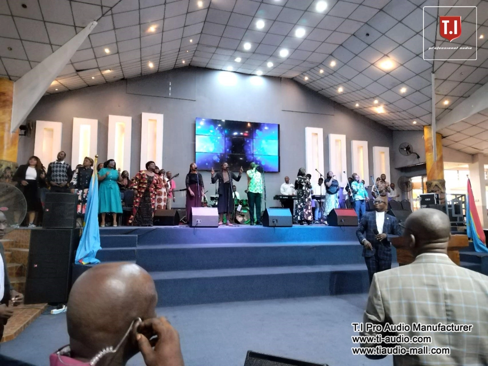 Church-events-in-Congo-with-T.I-sound-system. Church events in Congo with T.I sound system.