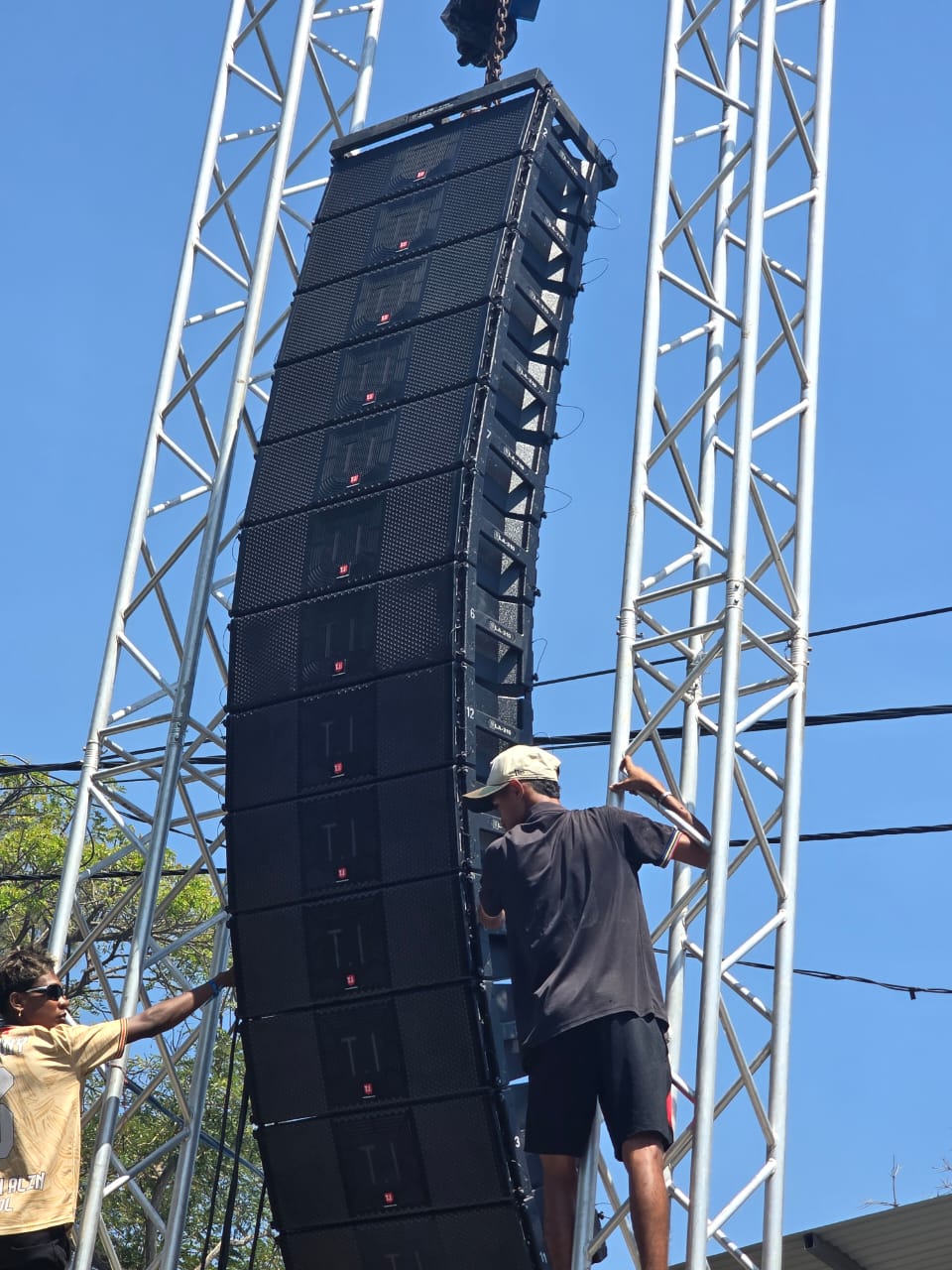 T.I Pro’s LA-210 Line Array System Lights Up CPLP Olympic 2025 Opening Ceremony in Timor-Leste!