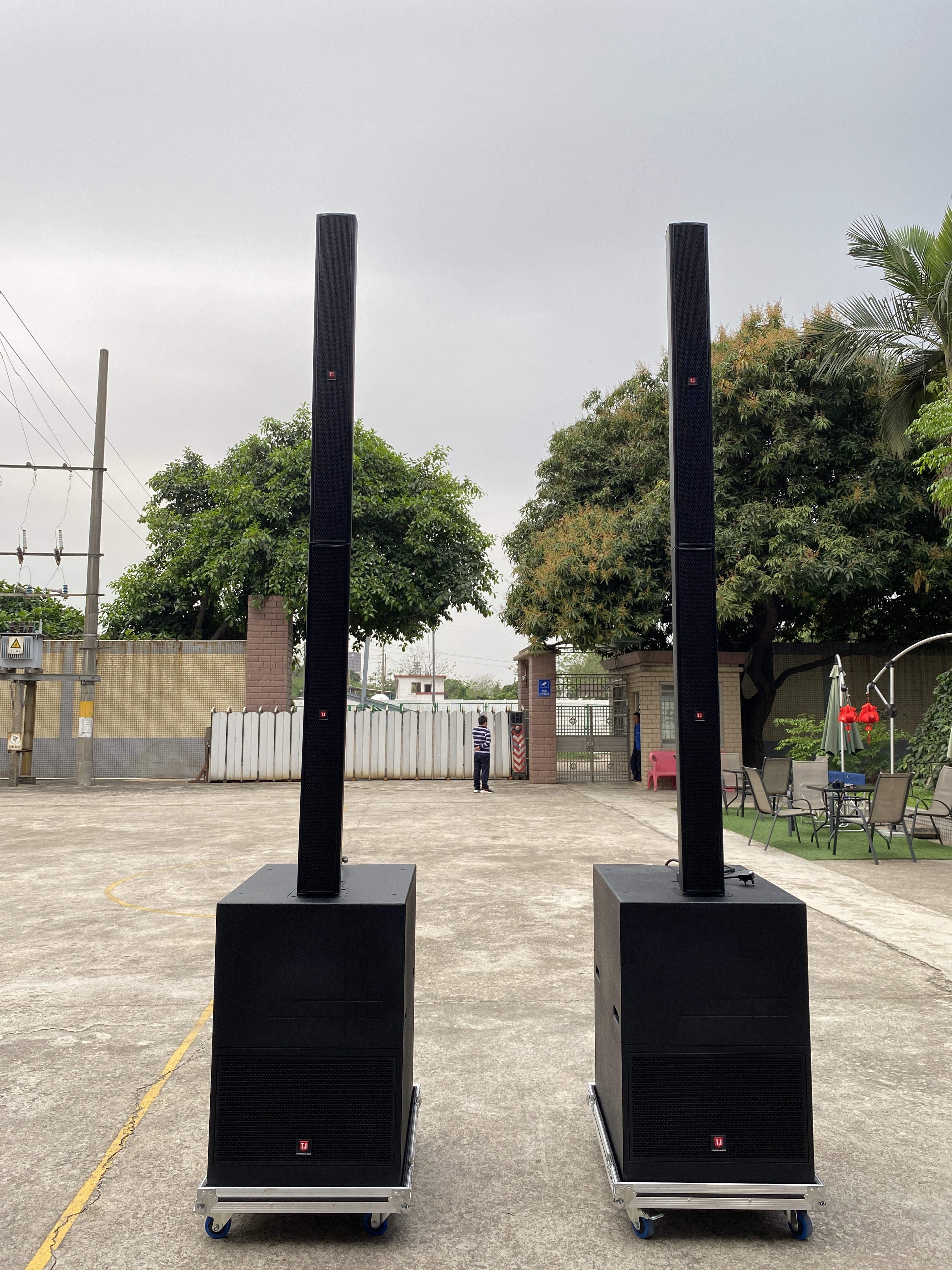 Ti Pro Audio MC510 audio pillar is suitable for meeting room bar restaurant shopping plaza.