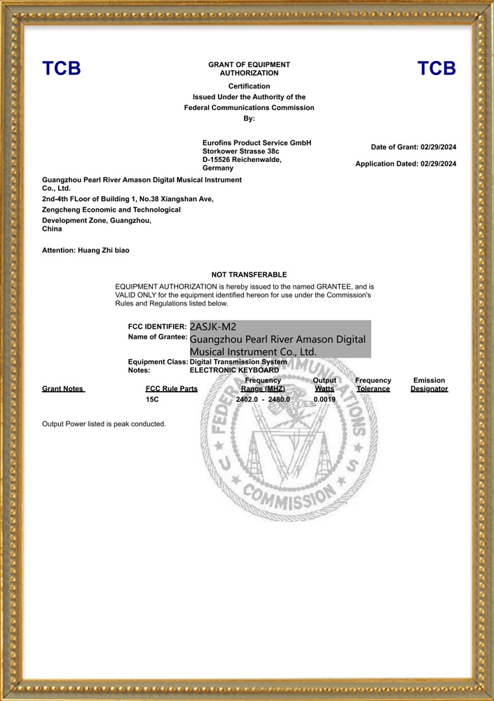 FCC---2ASJK-M2,-Grant-DTS FCC - 2ASJK-M2, Grant-DTS
