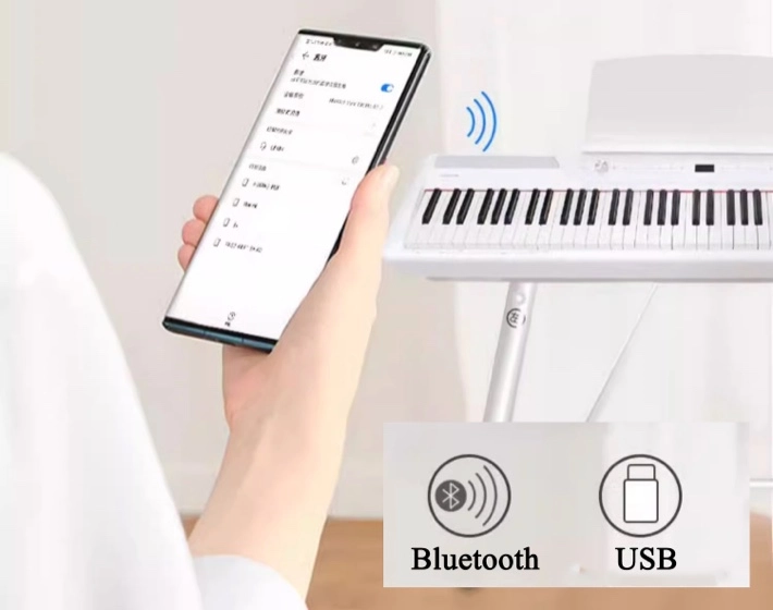 Intelligent Bluetooth&USB connectivity