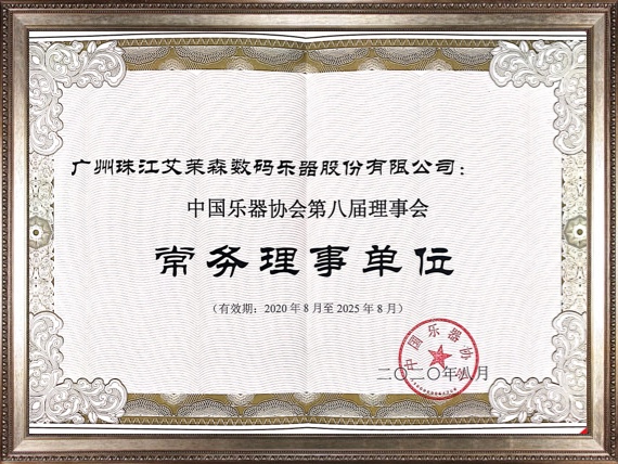 China Musical Instrument Association executive director unit