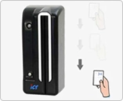 Swipe yourlD Card On ID card reader