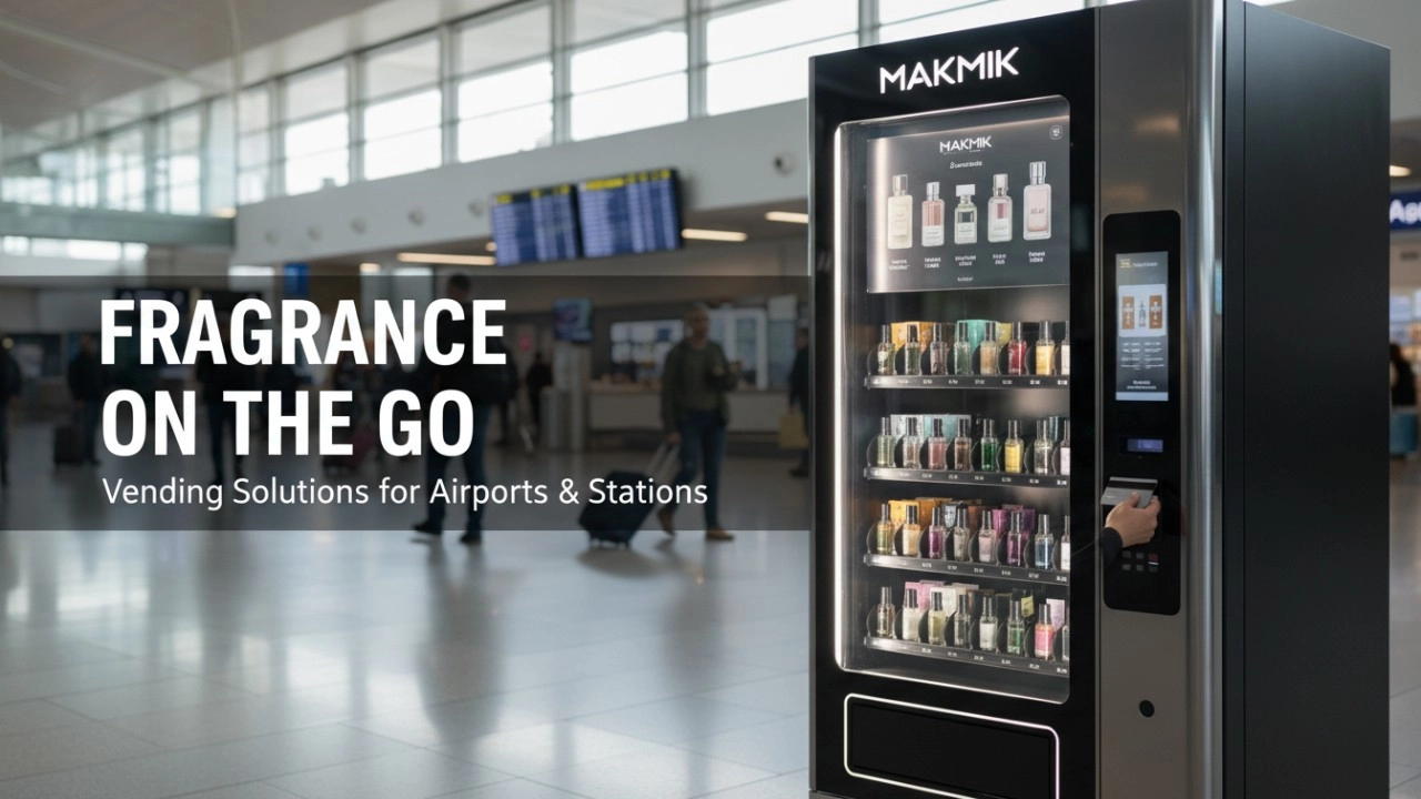 Fragrance on the Go: Vending Solutions for Airports & Stations