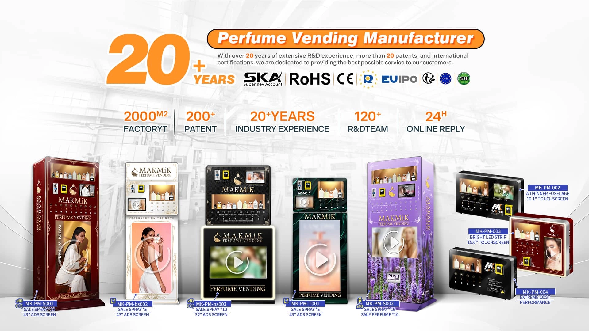 Perfume Vending Manufacturer