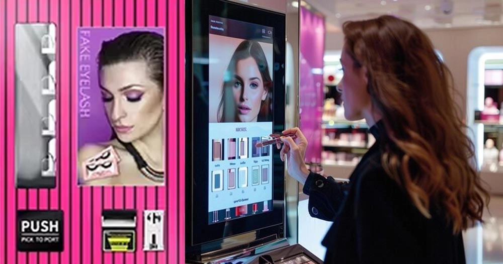 makeup vending machine