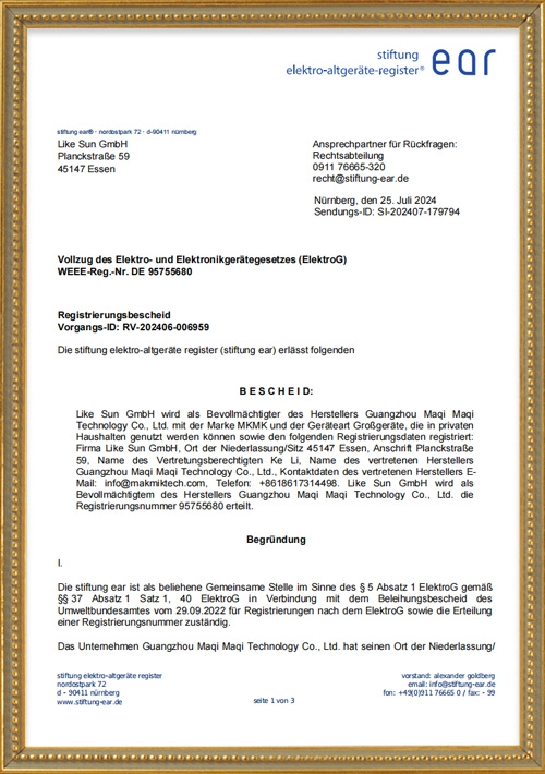 MAKMIK--Germany---EPR MAKMIK--Germany --EPR