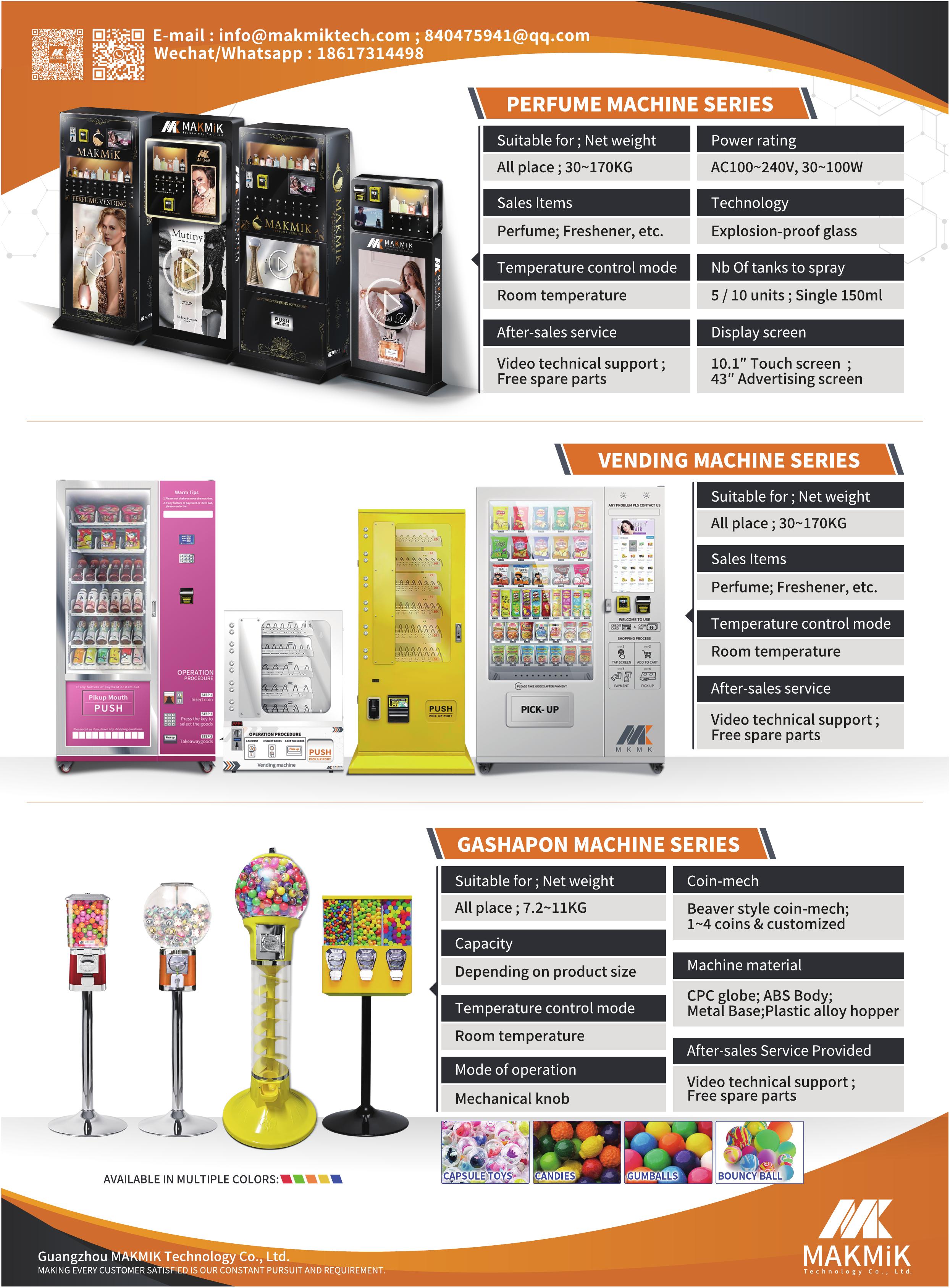 Exhibition Promotional Material of Guangzhou Makmik Technology Co., Ltd.
