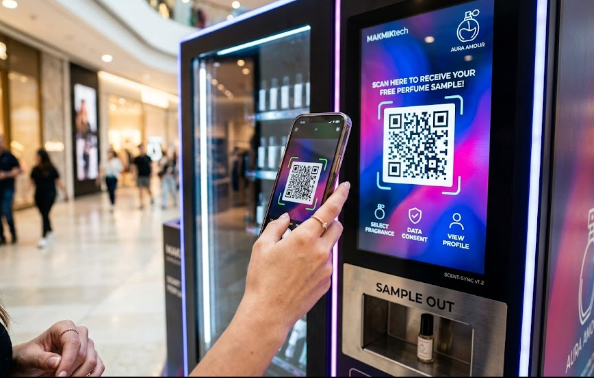 prefume  vending machine