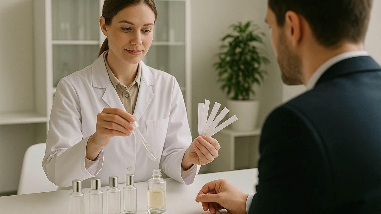 Sample Creation and Approval - LEUXSCENT