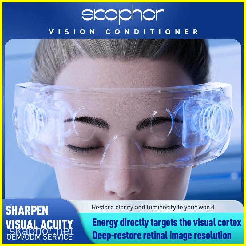 Eye Mask Wearing Perspective3 - Skaphor