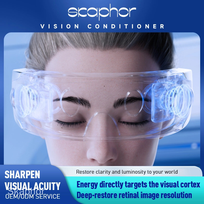 Eye Mask Wearing Perspective3 - Skaphor