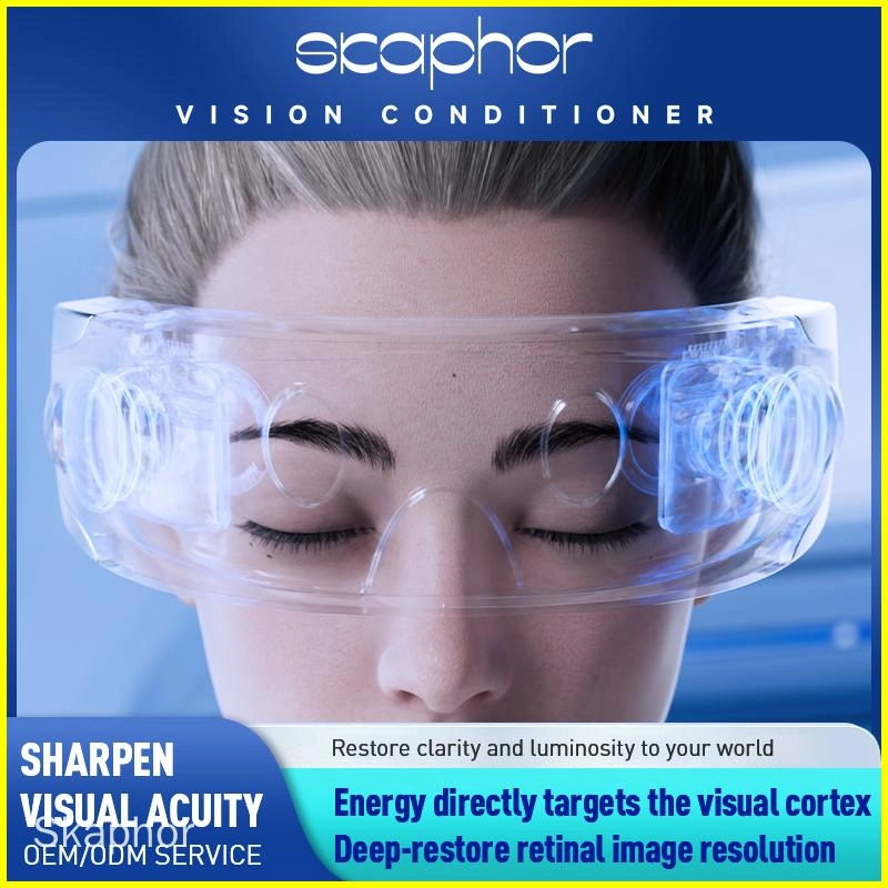 Eye Mask Wearing Perspective3 - Skaphor