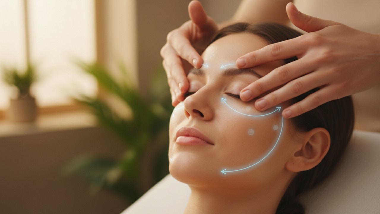 lymphatic drainage for eyes